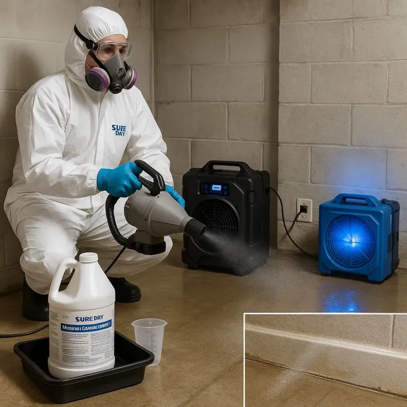Sanitization and Odor Removal process in Butte County, CA